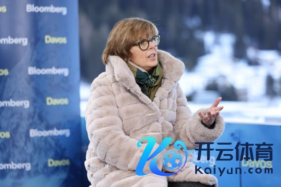 Valerie Urbain，1月24日于达沃斯